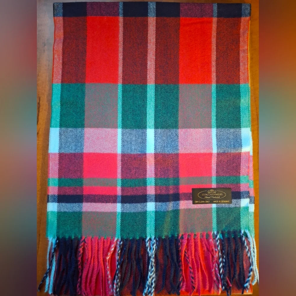 100% Real Cashmere Scarves 4 Designs Available Price Is For One - Picture 9 of 10